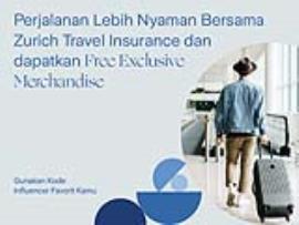 Zurich Travel Insurance Launching Program Free Exclusive Merchandise !