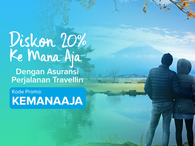 Diskon 20% dengan Promo "kemanaaja"
